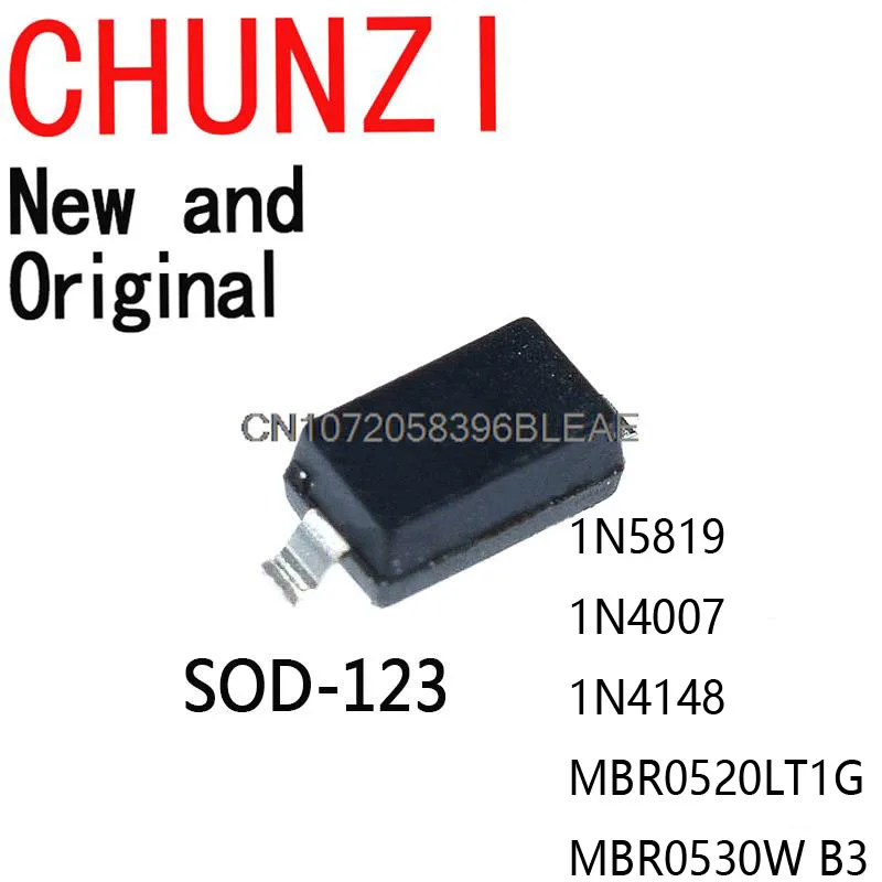 100Pcs New Smd Diod…