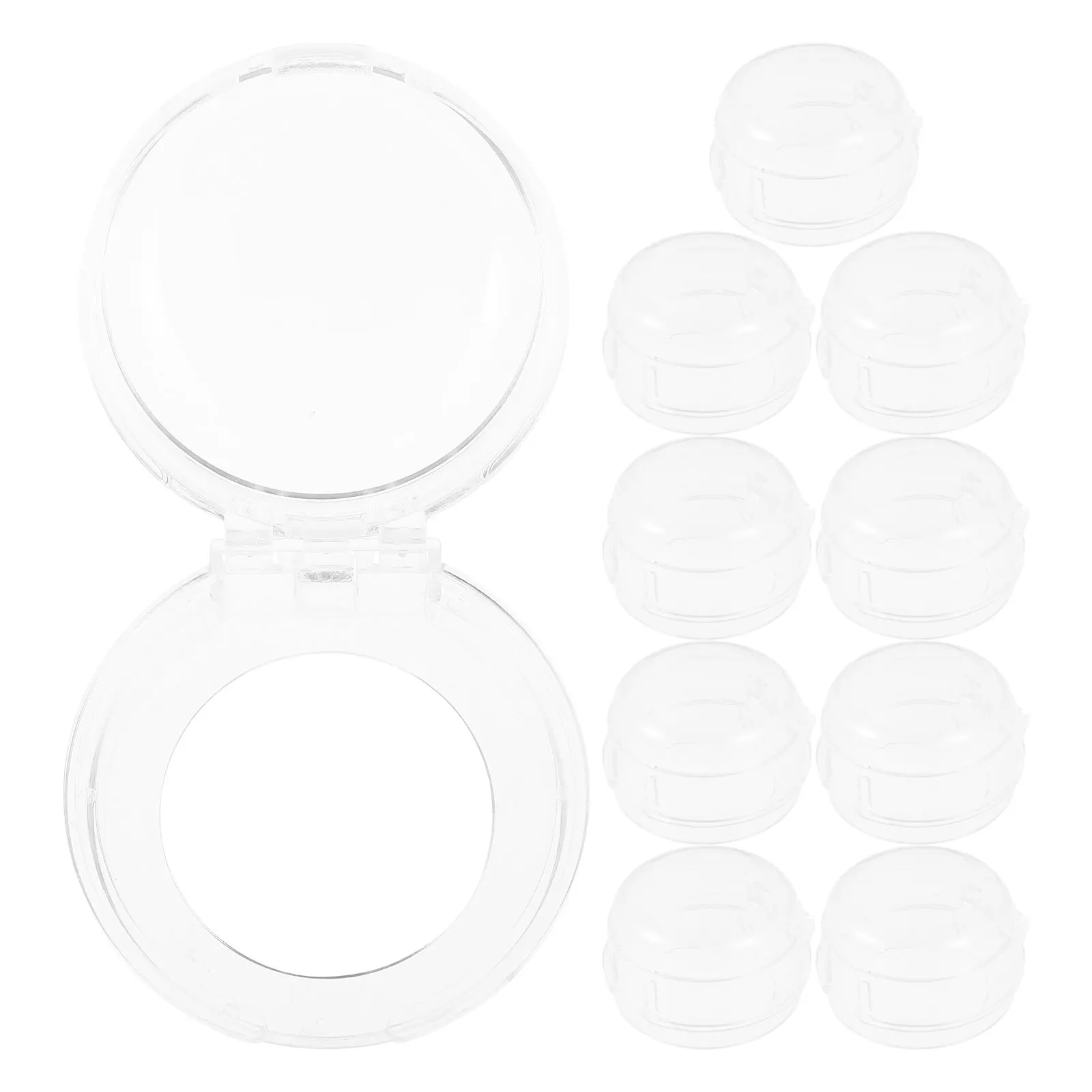 

10pcs Gas Cover Knobs Guard Safety Gas Stove Accessory Cover Baby Safety Child Proof Oilproof Lock Home Kitchen