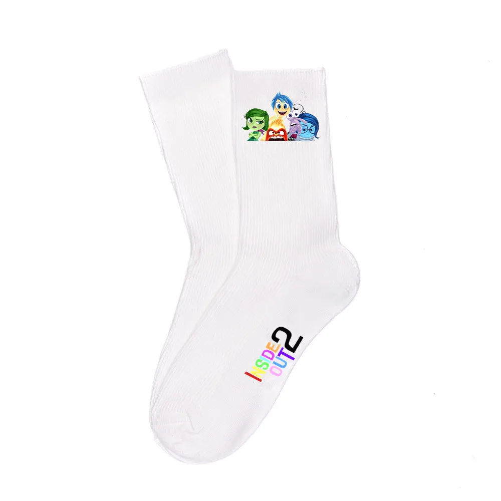 Inside Out 2 calzini da donna New Disney momanity ansia Envy Anime Kawaii Cute Sockses accessorio sportivo decorazione regalo vendite calde