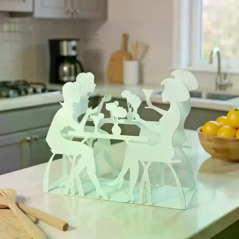 

Paper Towel Holder Cake Tissue Storage Rack Toilet Napkin For Table Home Decor