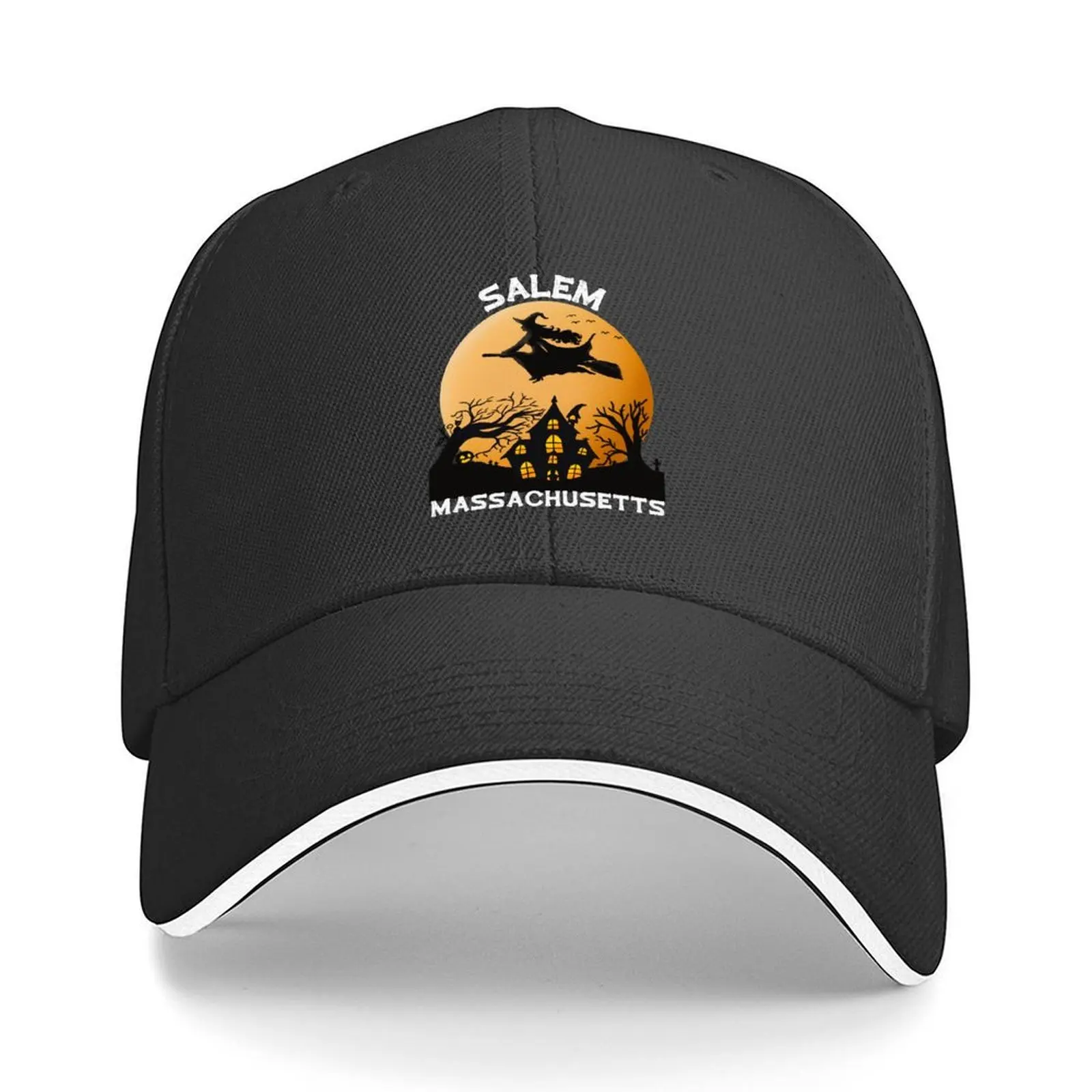 

Salem Ma Baseball Cap Sunhat |-F-| Golf Wear Sun Cap Boy Child Women's