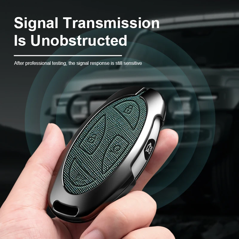 For Hyundai Elantra Tucson Sonata LAFESTA ix35 Car Key Shell Fob Key Cover Case Holder Keychain Accessories Key Case for Car view 3