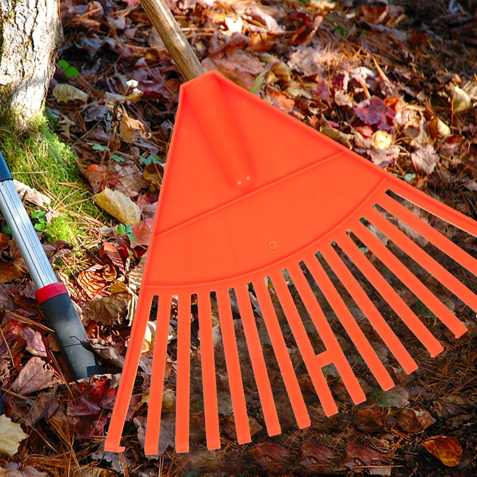 

Plastic Grass Rake High Strength Nylon Garden Tool for Digging and Mixing Soil Outdoor Gardening Rake for Lawn and Flowerbed Use