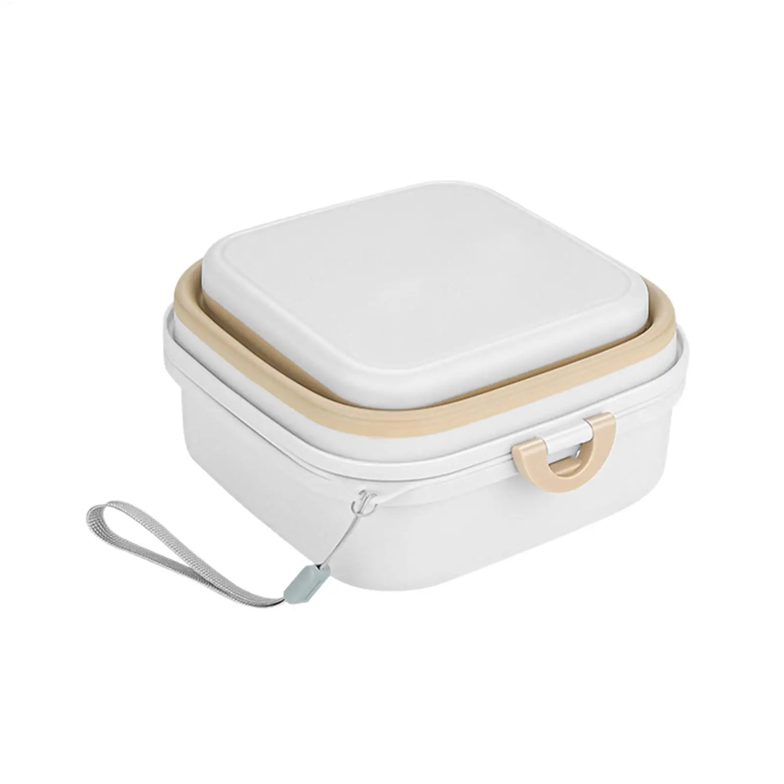 

Портативная складная миска для воды для собак с крышкой, миска для корма для щенков, для походов, прогулок, пляжа, автомобиля, переноски