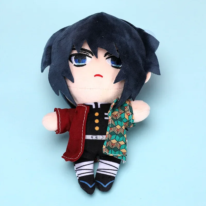 18-20cm Anime Demon Slayer Plush Toys Cartoon Figure Kamado Tanjirou Tsuyuri Kanawo Douma Doll Machine Children's Birthday Gifts