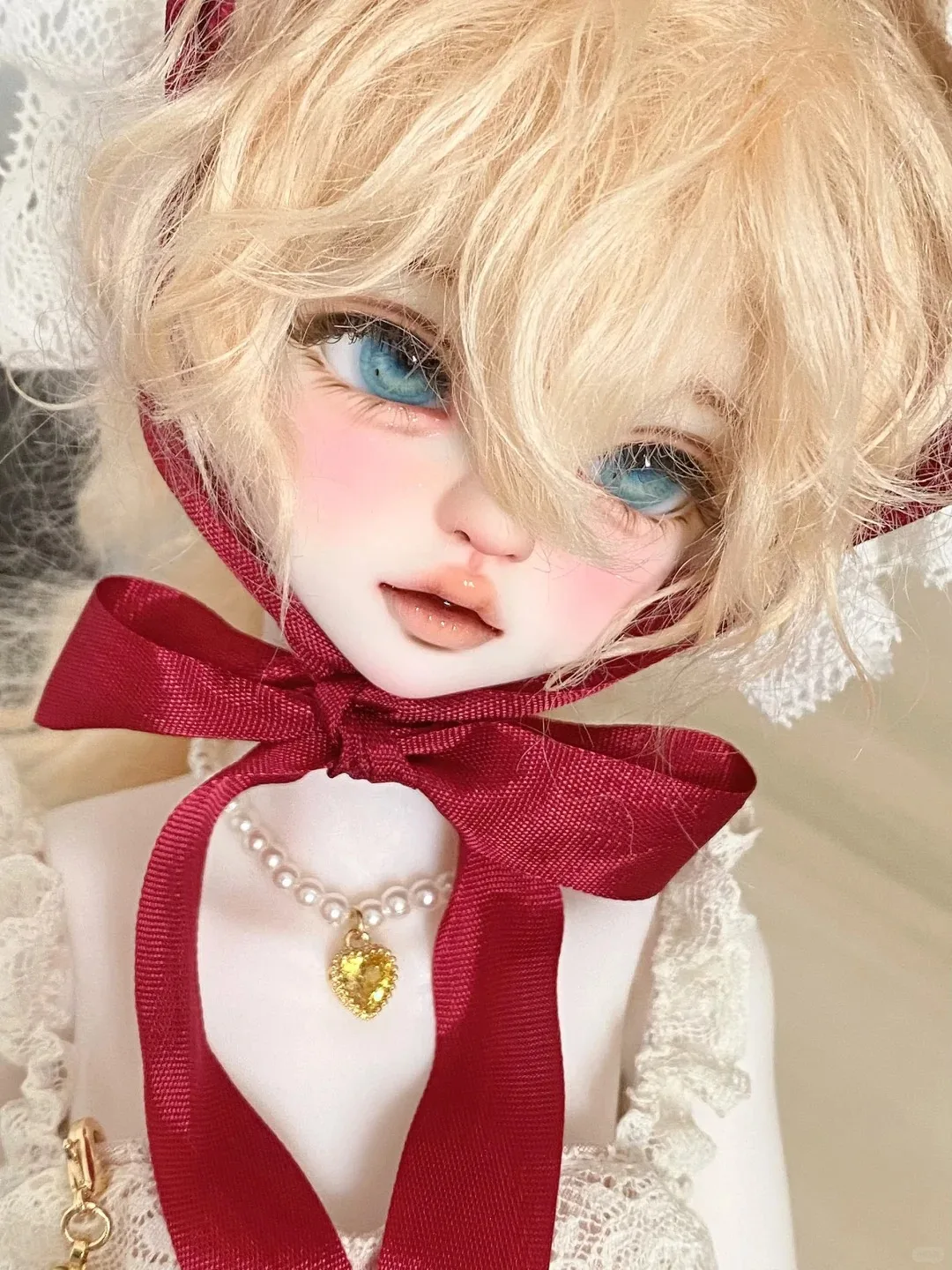 

Новая кукла BJD 1/4, девочка, Реню, с толстой одинарной головой Бонни, черная кожа, сестры Ниузаи, из смолы, игрушечный ангел, только голова.