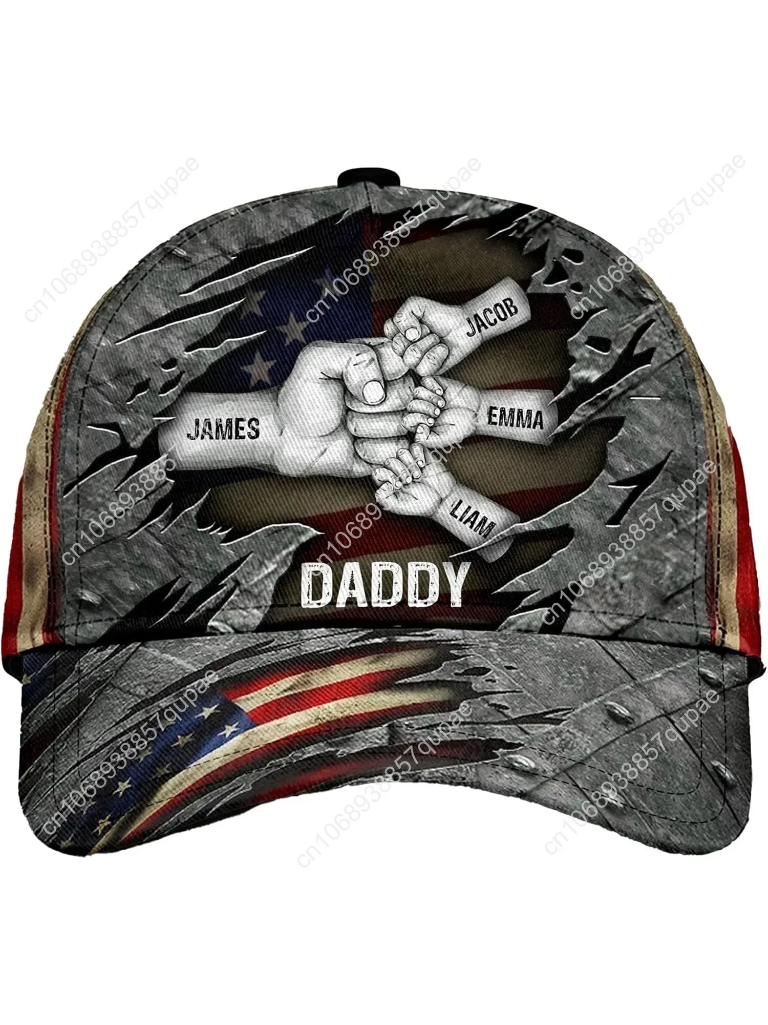 

Custom Dad Hat with Names, Papa Cap, New, 3D Hat, Vintage Baseball Hat, Dad Gifts, Papa Gifts