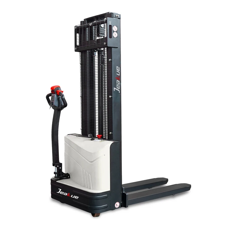 Cost-effective 1.5Ton Electric Pallet Stacker up to 3M with Lead-acid Battery Forklift Electric Stacker