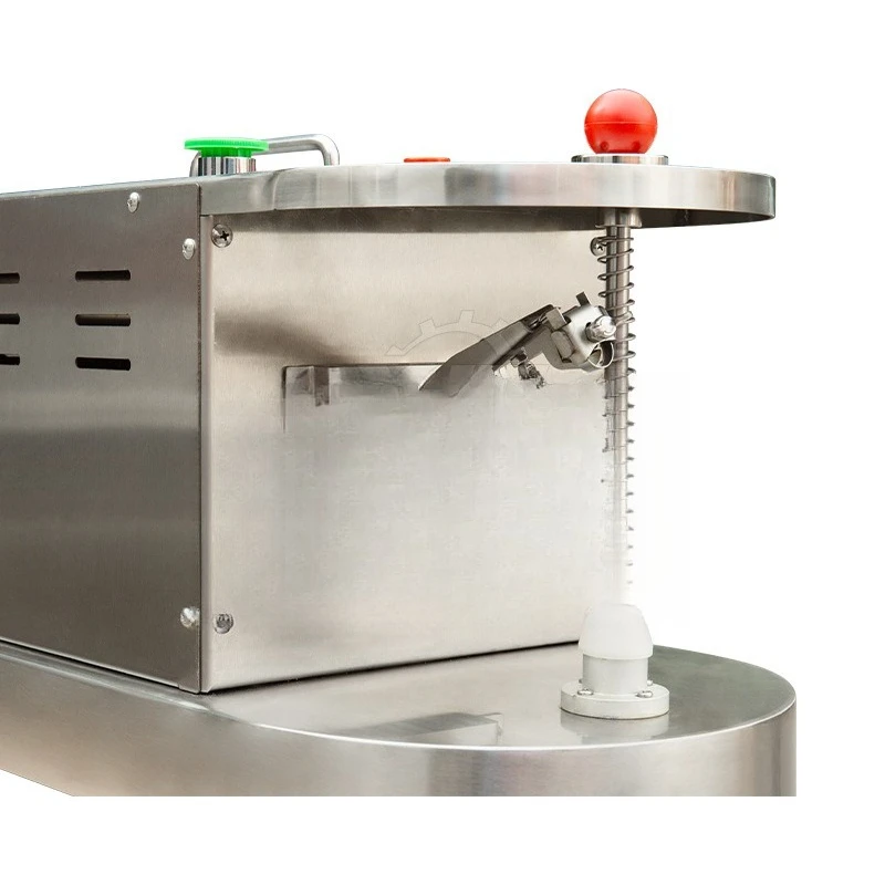 آلة تقشير التفاح البرتقالية التجارية المصنوعة من الفولاذ المقاوم للصدأ، آلة تقشير الفاكهة الأوتوماتيكية، سكين كشط كهربائي صغير #3