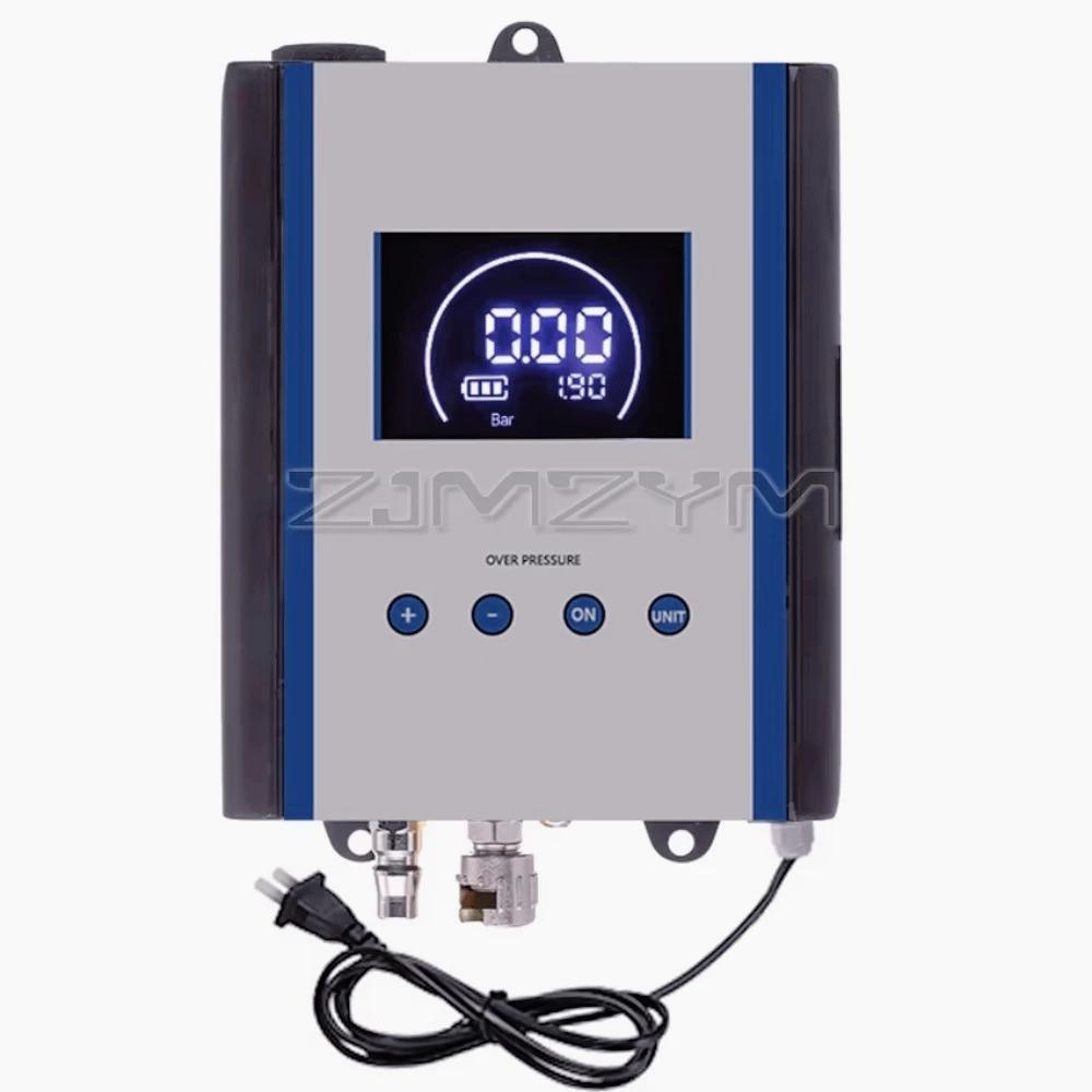 

AQ-Wall-mounted Digital Tyre Pressure Gauge Automatic tyre infaltor inflation gun air gauge Automatic tire shop inflation gun