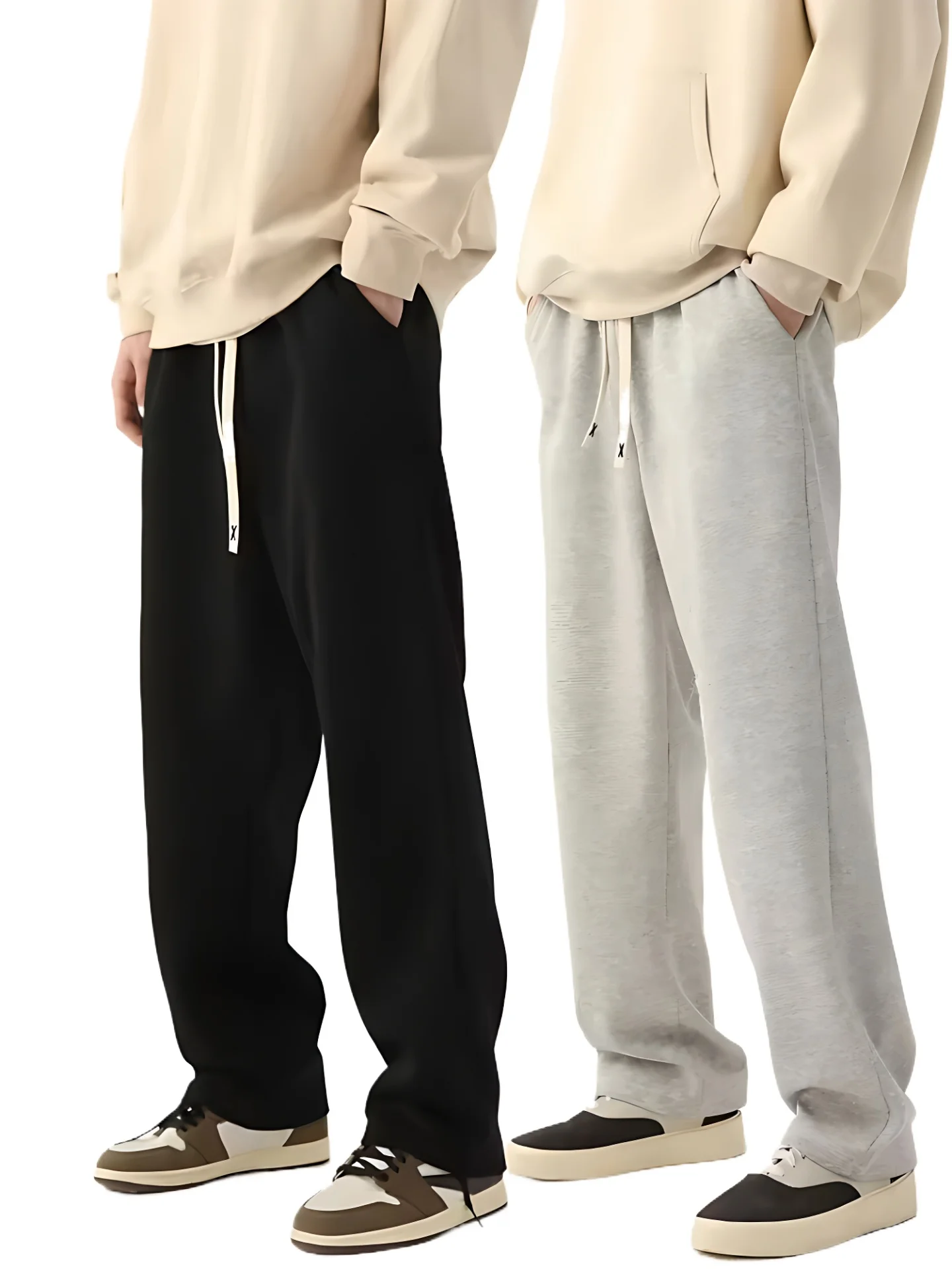 

Новинка 2023 года, мужские спортивные штаны, мешковатые брюки, нейтральные дышащие мешковатые уличные брюки, модный дизайн, спортивные штаны, новые спортивные штаны