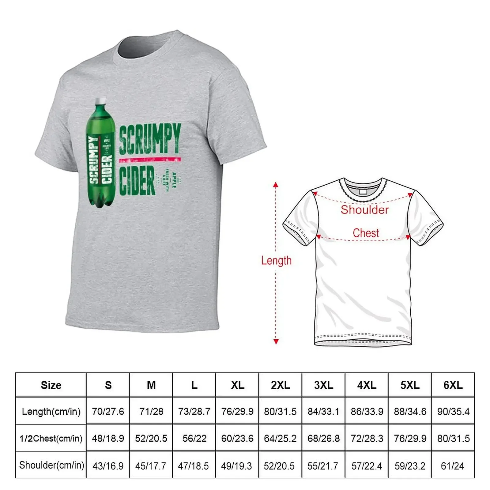 Scrumpy Cider NZ T-shirt customs plus size tops sweat fruit of the loom mens t shirts