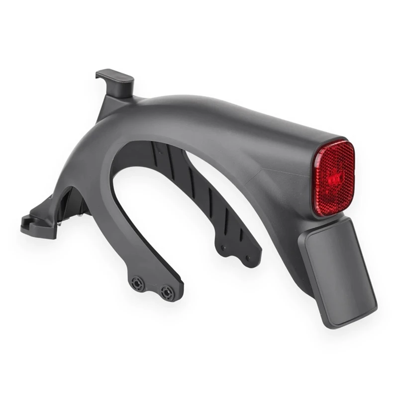 B39B-Rear Fender Assembly For Ninebot Max G2 Electric Scooter Kick Scooter Fender With Taillight Bracket Integrated Parts