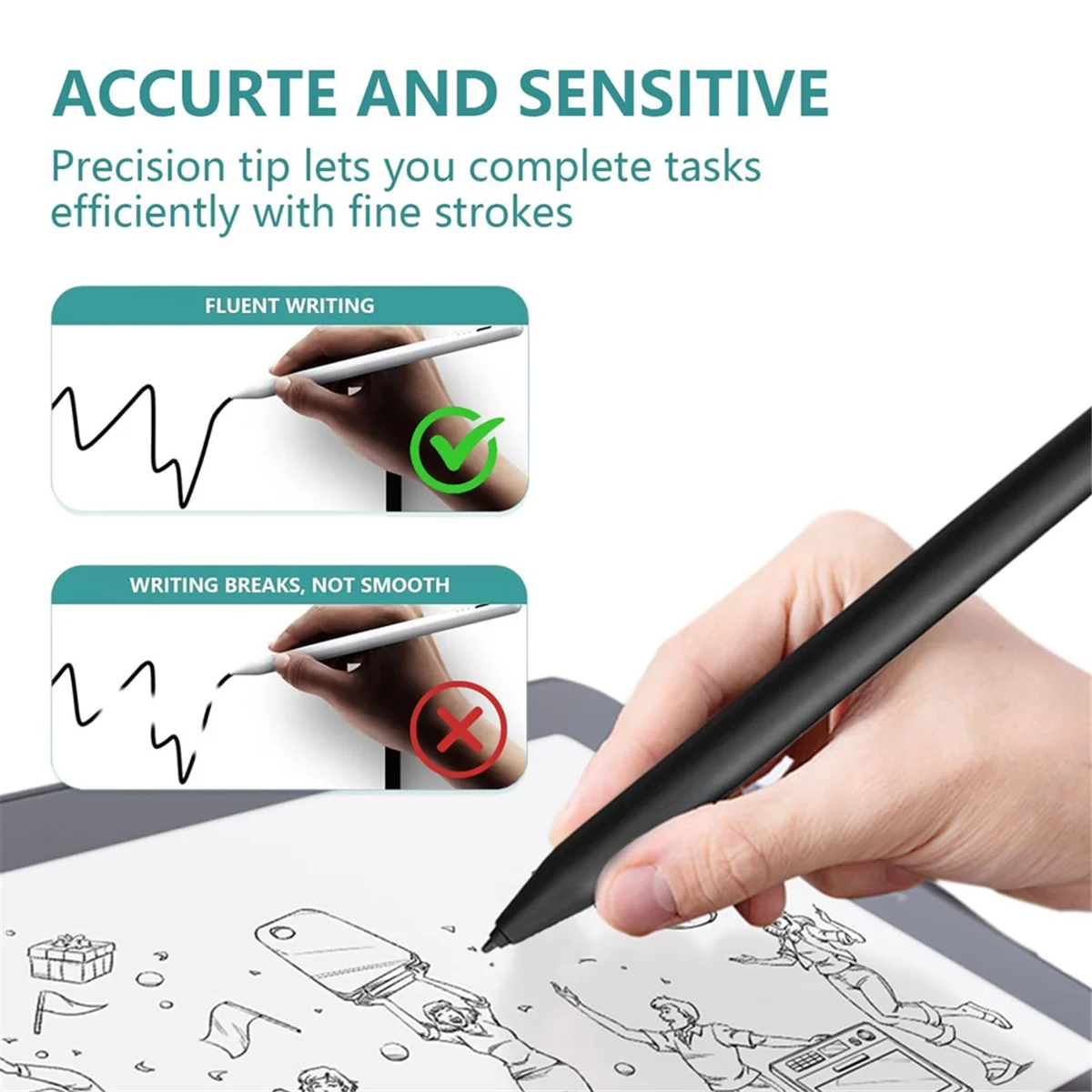 RISEN 20 Pcs Pen Tips for Remarkable 2 Pen, Soft Pen Tips Replacement for Remarkable 2 Stylus Marker Plus Pen Nibs with Tool