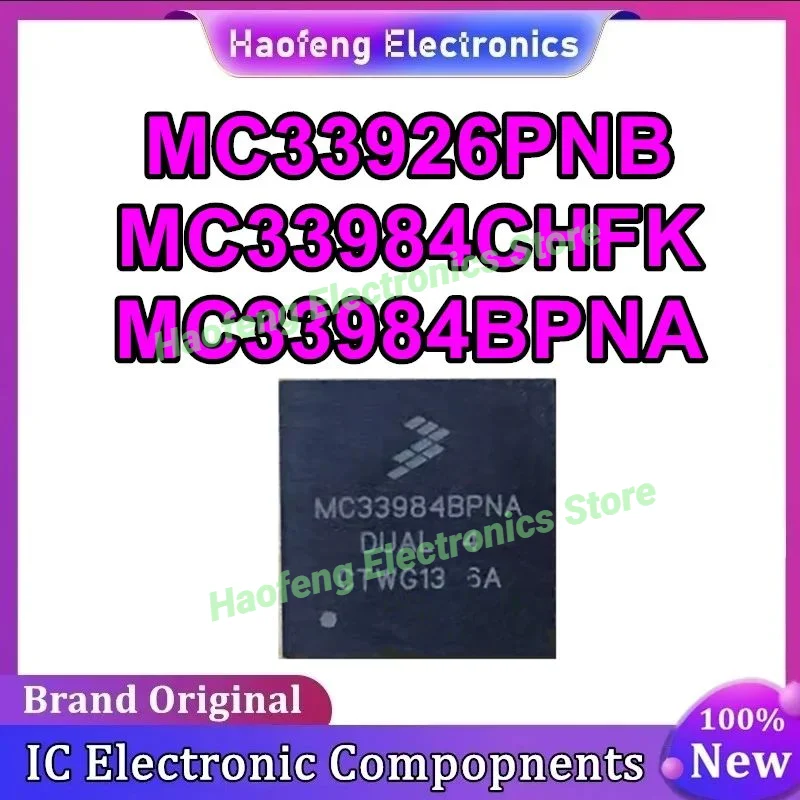 MC33926PNB QFN32 MC33984CHFK MC33984BPNA QFN16 Chipset IC Baru Dalam Stok