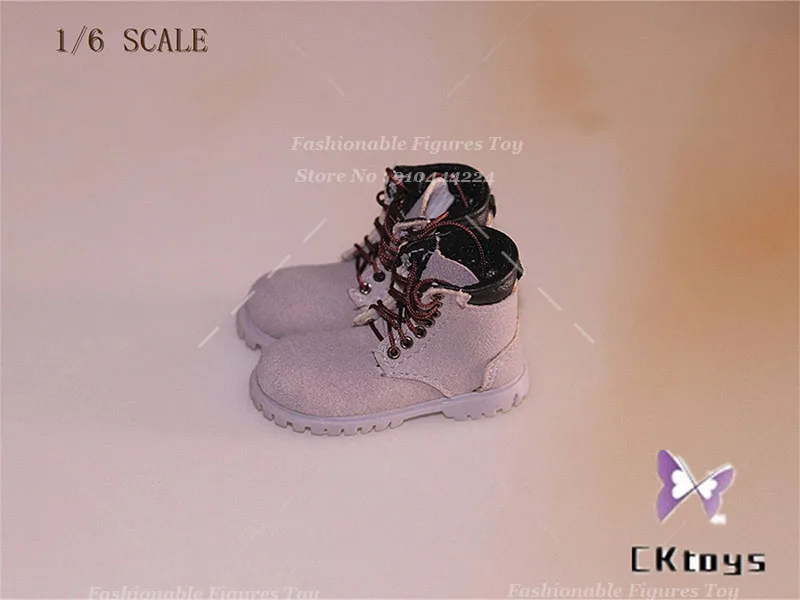 

​CK031 1/6 Men Soldier Boots Lace Up Climb Hiking Shoes Work Outdoor Mountaineering Hollow Shoes For 12inch Action Figures Model