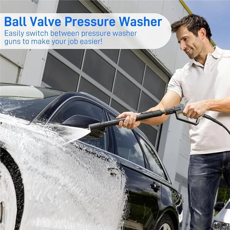 N96R Ball Valve Pressure Washer,3/8