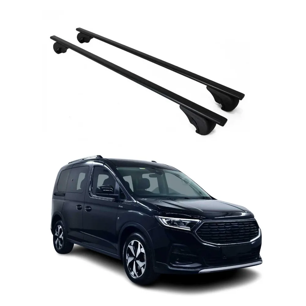 

Прочные поперечины для багажника на крышу для Ford Transit Connect 2014-2019, черные