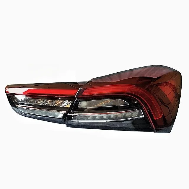 

CY 2021 to 2023 for Maserati Ghibli Car Parts Style LED Taillights with Red Lens Plug and Play From Old to New Lights 12V