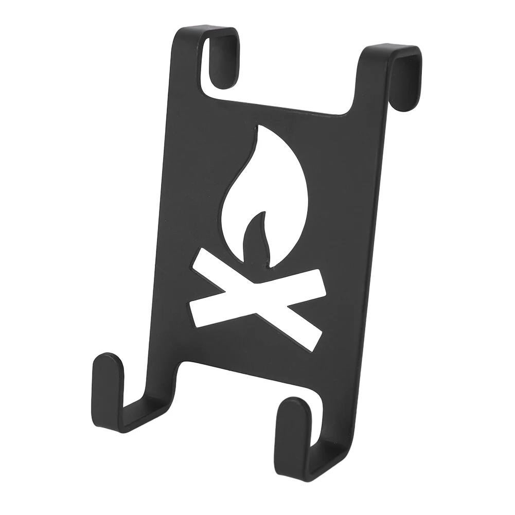 

Flat Burner Extension Holder Stainless Steel Camping Table Gas Hangers Camping Gas Tank Hanger Lightweight for IGT Camping Table