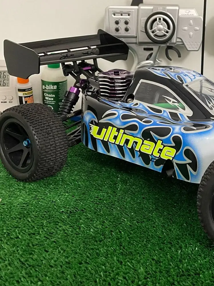 Aile arrière de becquet arrière RC 1/10 pour HSP 94106/94107/94166-mise à niveau de course de camion Buggy tout-terrain en plastique souple S279