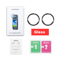 STARTRC Insta360 X5 Camera Accessories Lens Guards Cover Lens Protector Guard Accessories Plastic and Opitical Glass Style