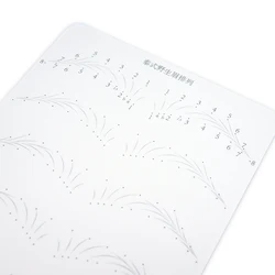 1pc Semi-permanent Wild Line Eyebrow Tattoo Practice Skin Beginner Embroidery Silicone Simulated Brows Training Skin Tattoo Tool