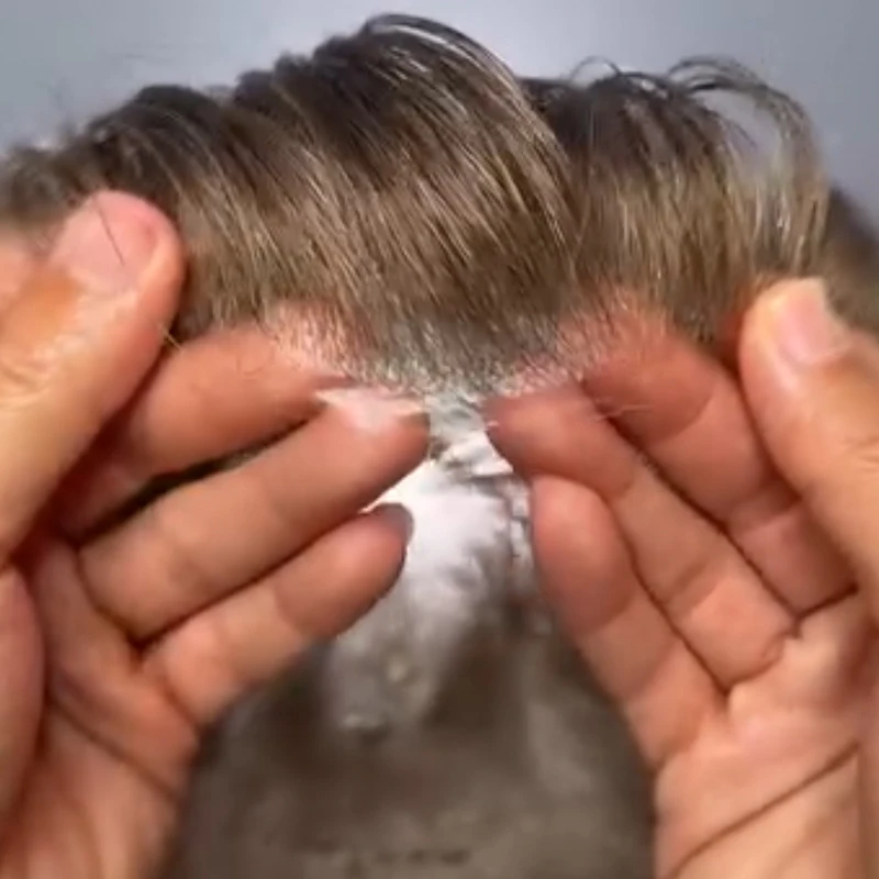 

Незаметный коричневый ультратонкий мужской парик (тупе) из натуральных человеческих волос, плотность 90%, толщина 0.02 мм, цвет 1b40 520 # Система капиллярных протезов для мужчин серого цвета