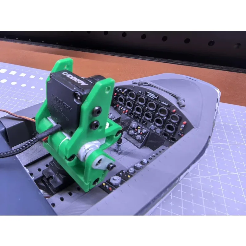 For Freewing 80mm T-33 EDF RC Jet Airplane Scale FPV Cockpit Simulated Interior 3D Printed Color RC Aircraft Upgrade Part