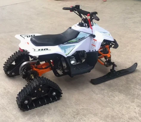 HL-GS-04 125cc 4 Stroke Snowmobile Long-lasting All-Terrain Construction for Smooth Rides and Tough Performance