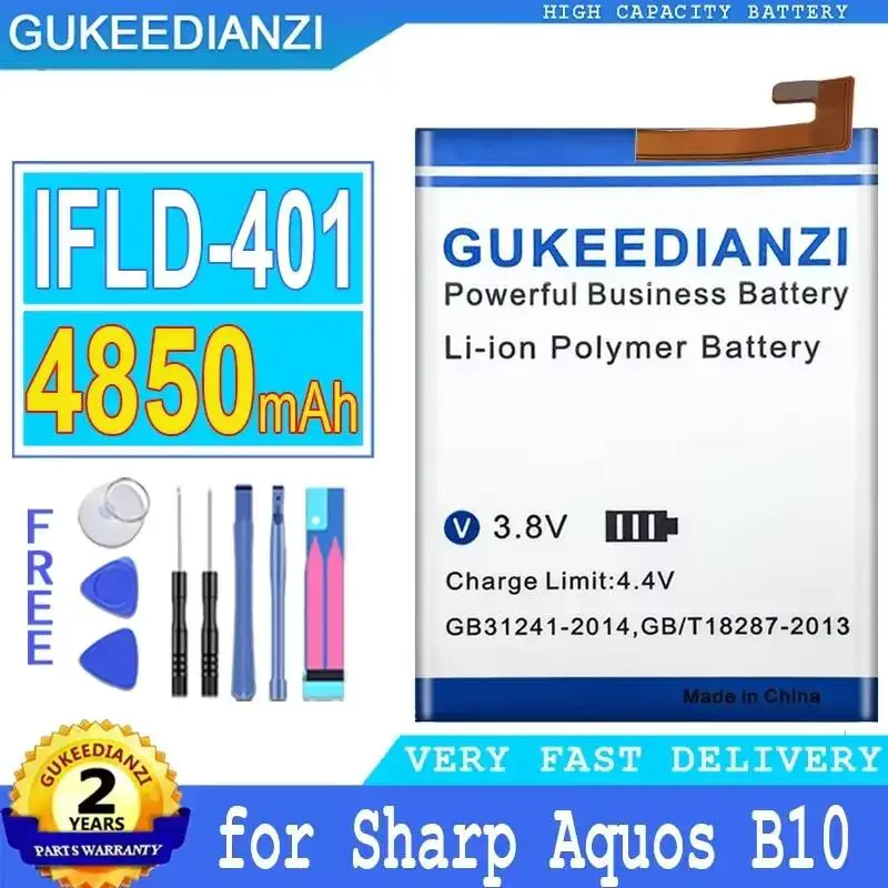 

Ifld-401 B10 4850mAh Mobile Phone Battery Durable For Sharp Aquos B10 For Infocus M5S MT6737 M5S M7S Long-Lasting