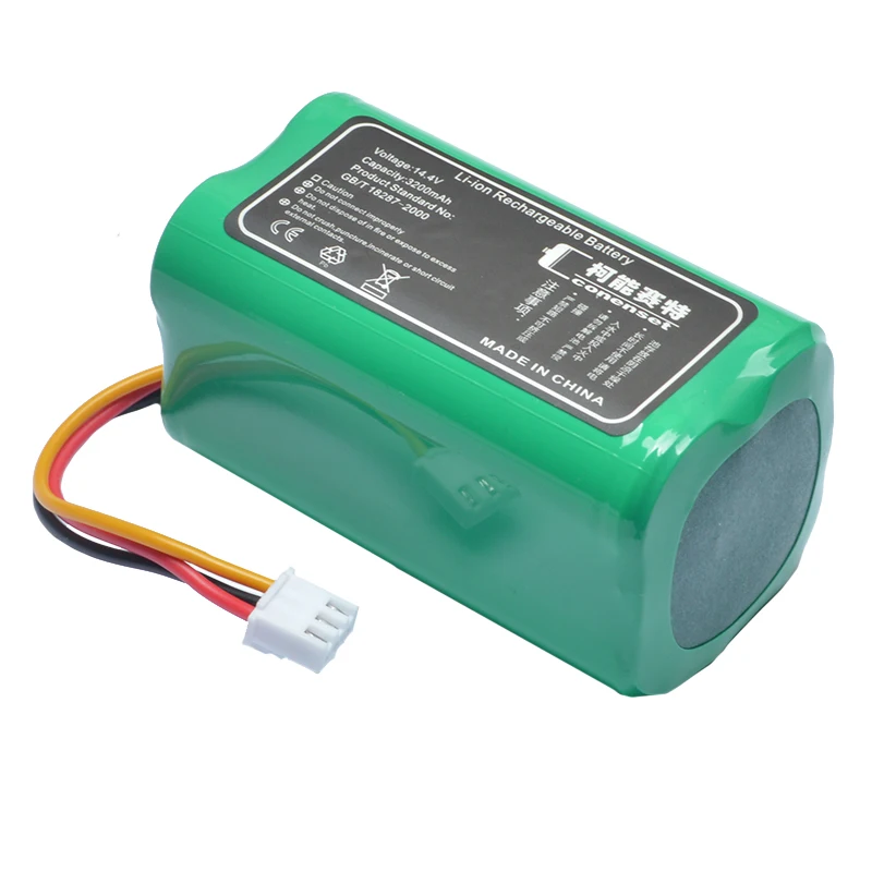3200mAh Original Battery For ABIR X5 X6 X8 R20 Robot Vacuum Cleaner lithium cell Cleaning Accessories Spare Parts