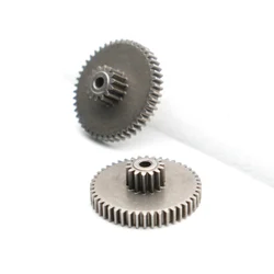 Metal Double Gear Set 14 Teeth to 46 Teeth 3mm Hole 0.6 Module Quality Gear for Model Railway Engineering