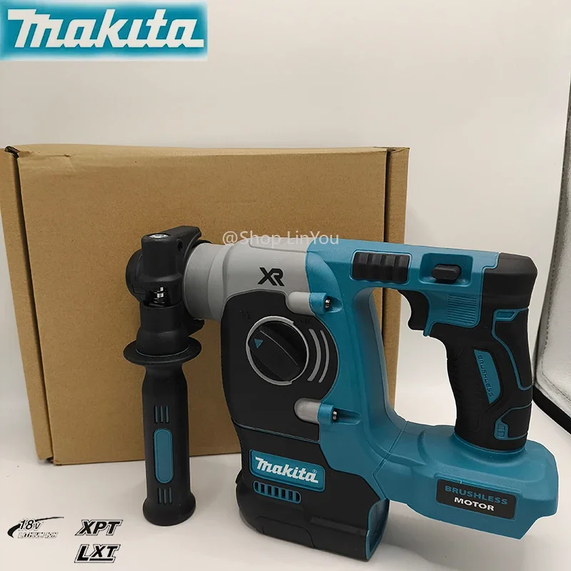 

Makita Electric Cordless Brushless Hammer Drill Rechargeable Rotary Hammer Drilling High torque power Tool(no battery)