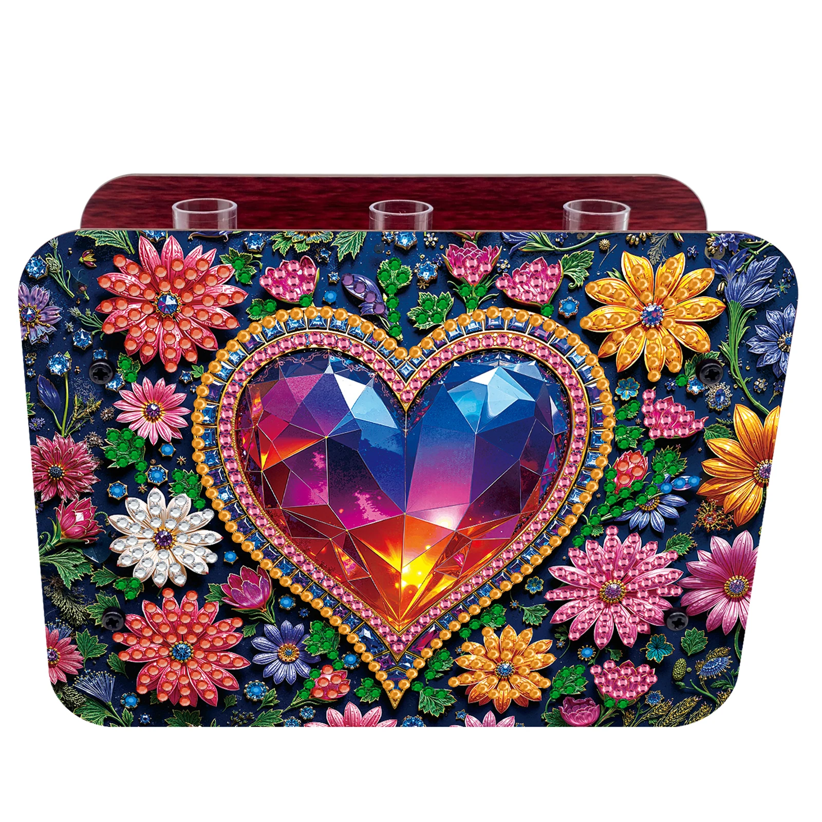 

DIY Diamond Painting Wooden Tube Vase DIY Diamond Art Vase Kit Diamond Painting Vase for Adults Gift Idea Home Office Decor