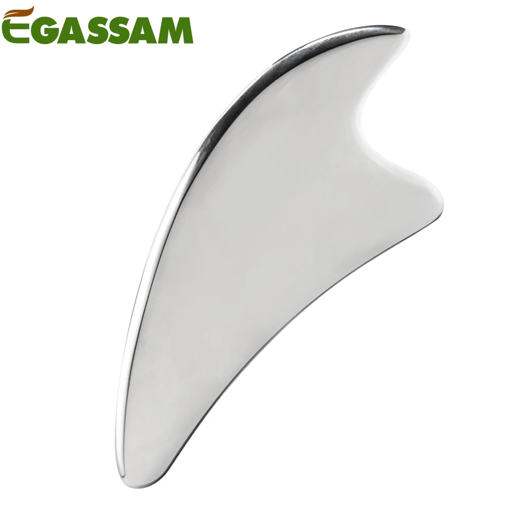 Stainless Steel Gua Sha Facial Tools for Face Metal Tighten Skin Heart Massage Guasha Beauty Tool for Body Eyes Neck Massager