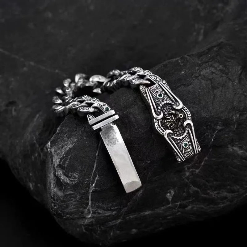 Handcrafted Anchor Design Bracelet Vintage Distressed Finish Adjustable Unisex Nautical Theme Daily Wear Versatile Jewelry Gift