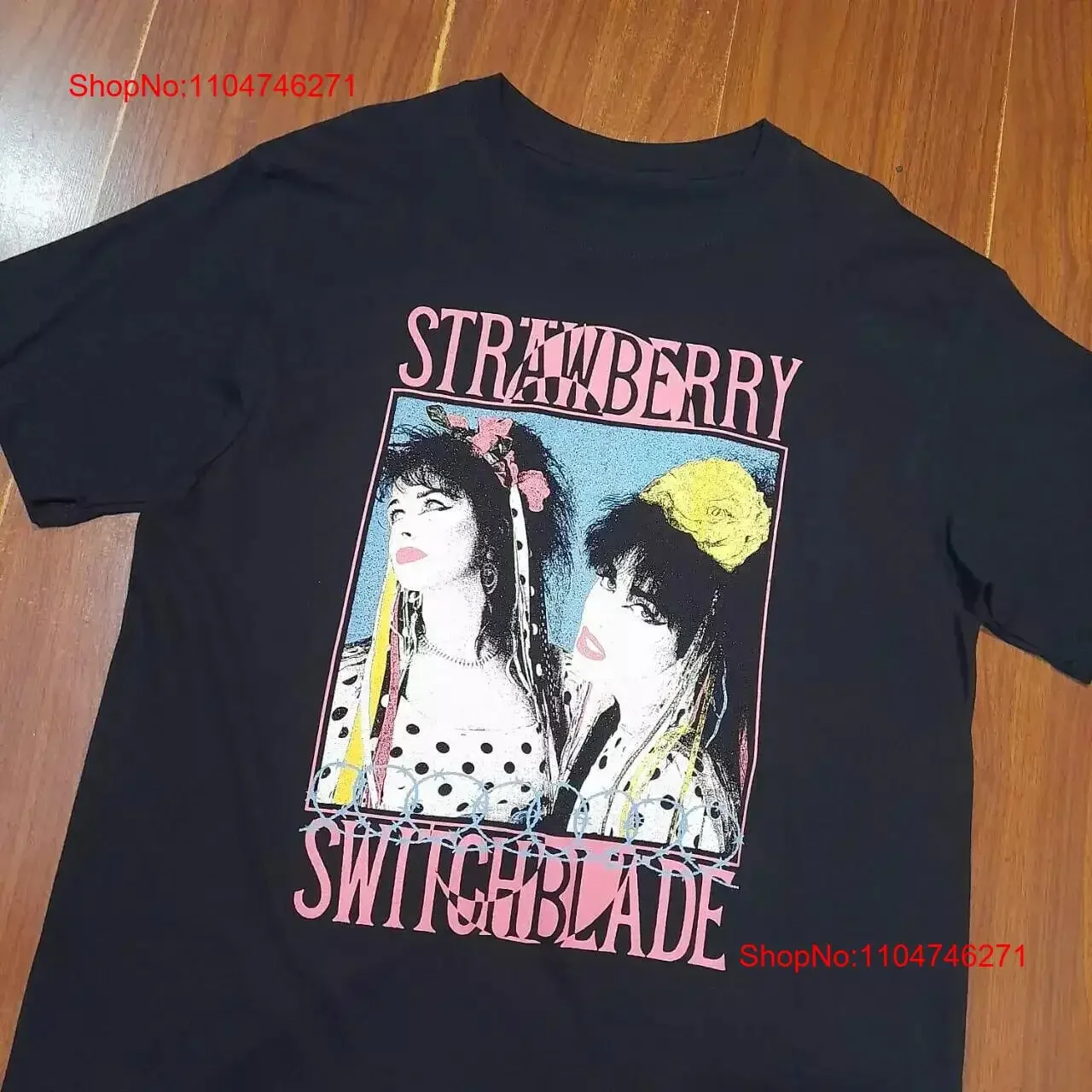 

Vintage STRAWBERRY SWITCHBLADE T shirt Short sleeve S to 5XL vintage Washed Unisex Casual Stretched fashion Stylish Slightly