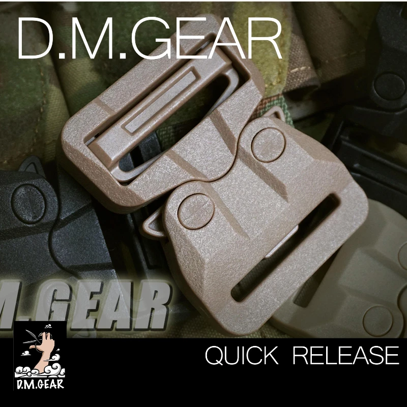Tactical Buckle Warbelt Nylon Plastic Quick Release Outdoor  Gear Equipment 30/38mm Molle Hunting Accessories