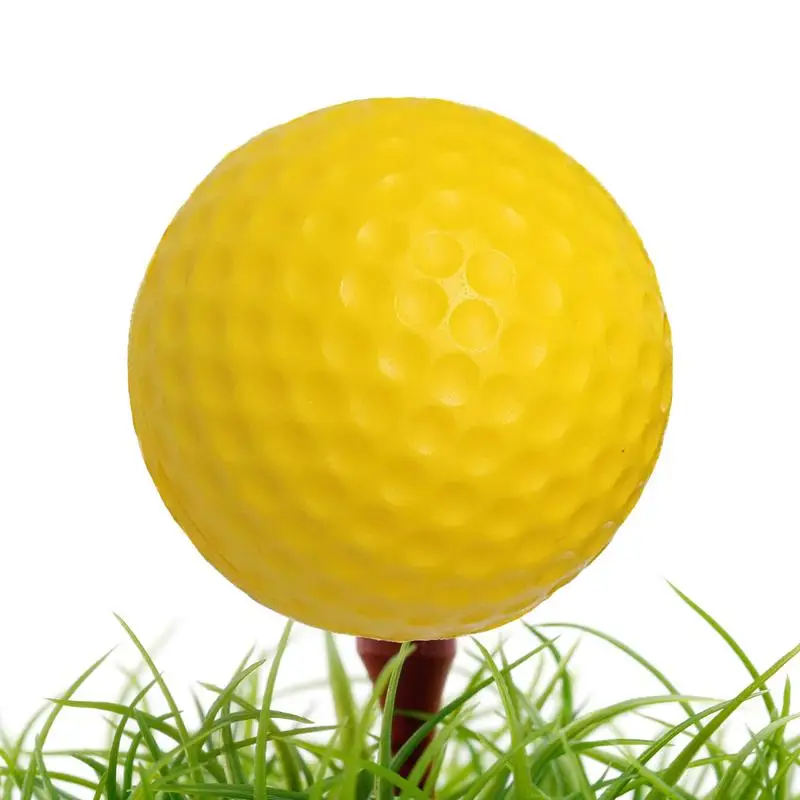 Golf Practice Balls Foam Ball Lightweight Foam Practice Golf Balls Safe Floating Golf Balls For Backyard Practice Driving Range