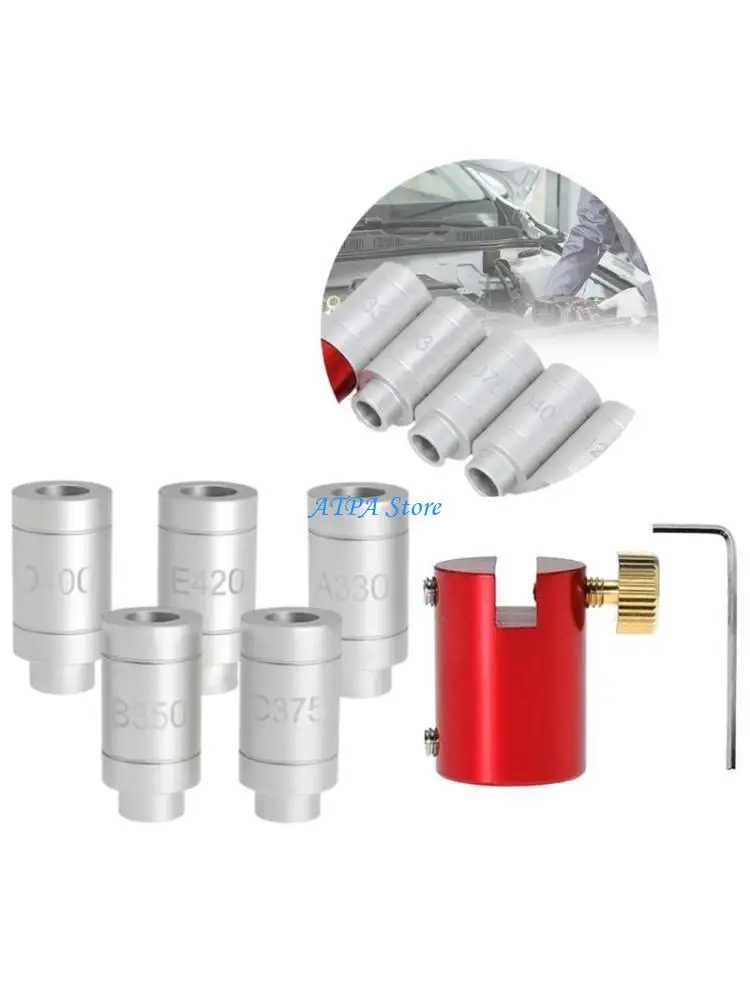 

U13C Gauge Body Headspace Gauge with 5 Bushing Set for B350 C375 Replacement Accessory for Checking Bottlenecks