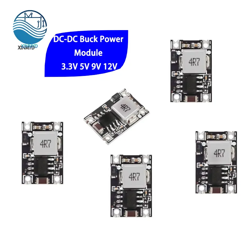 Picture 5: Buck Converter Step Power Supply Module 5V-30V To 3.3V 5V 9V 12V 3A Voltage Regulator for Car Motorcycle Battery DC-DC