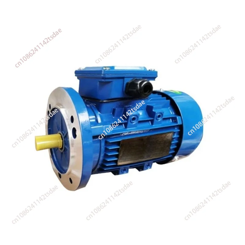 Motor national standard iron shell, aluminum shell 4-pole 6-pole B5 B14 motor with flange
