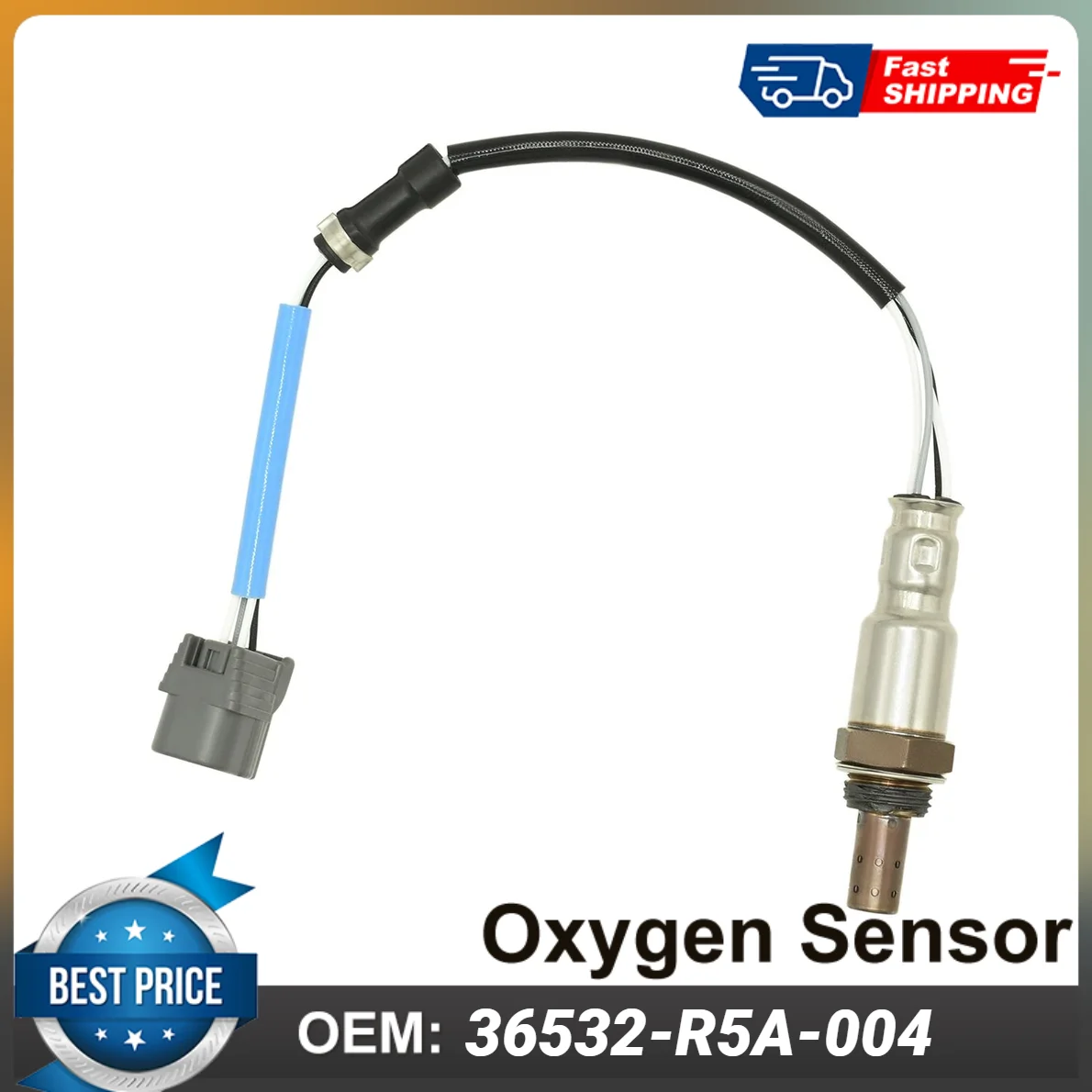 1PCS Rear Oxygen Sensor 36542-RKB-004 234-4355 36532-RKB-004 For HONDA ACCORD ODYSSEY PILOT ELYSION ACURA TL 3.0-3.5L 2005-2009