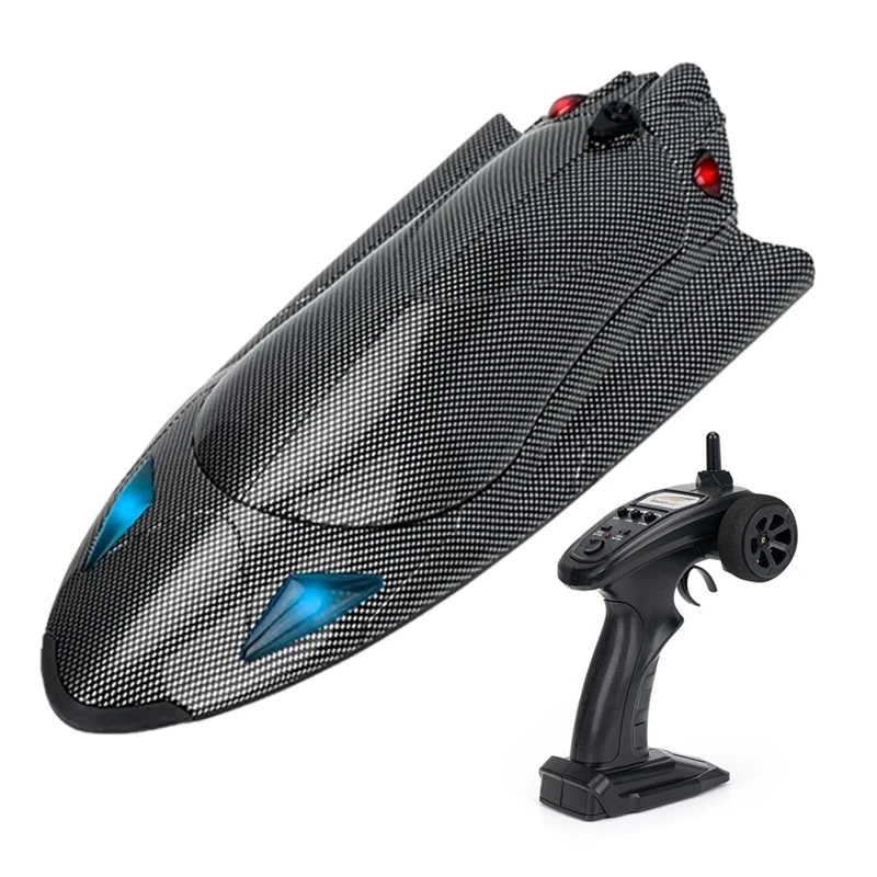 Rc Boot Hoge Snelheid Racing Schip 25 Km/u Waterdicht Oplaadbaar Model 2.4G Afstandsbediening Elektrische Speedboot Speelgoed Geschenken