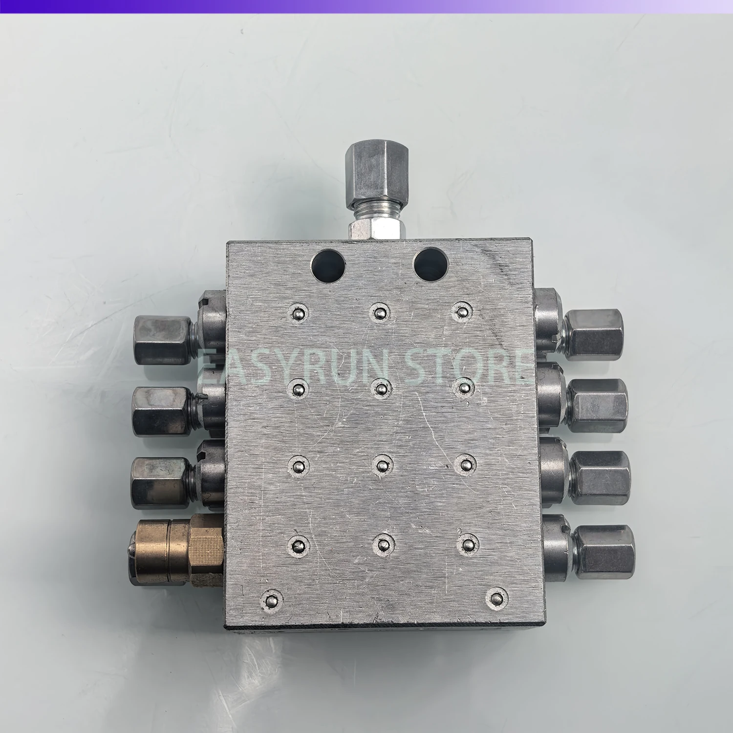 Pump truck progressive distributor 8 outlet paver mixing plant truck mounted pump trailer pump butter distribution valve