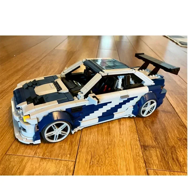 

MOC-59003 M3 GTR Classic Supercar Building Block Model 1238 Parts MOC Creative Building Blocks Kids Birthday Toy Gift