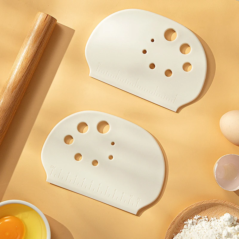 Dough Scraper, Plastic Dough Cutter, Flexible Pastry Chopper, Baking Tools, Kitchen Gadgets