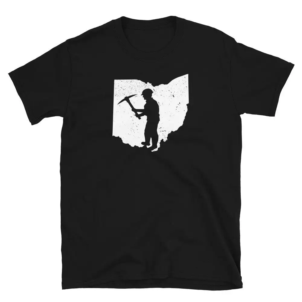 Ohio Coal Mining T Shirt Miner Mineral Coalminer