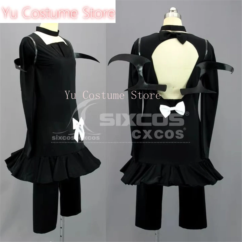 Yu Costume Anime Black Rock Shooter Black DEAD MASTER Cosplay Costume Halloween Uniform Women Carnival Party Dress Cos Clothing